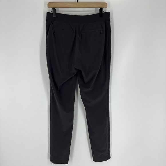 Athleta Pants Size 4 Womens Gray Brooklyn Ankle Pull On Travel Mid Rise Pockets - Picture 5 of 8